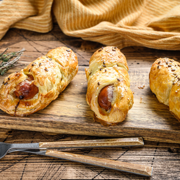 Hot Dog Wrapped in Dough Recipe