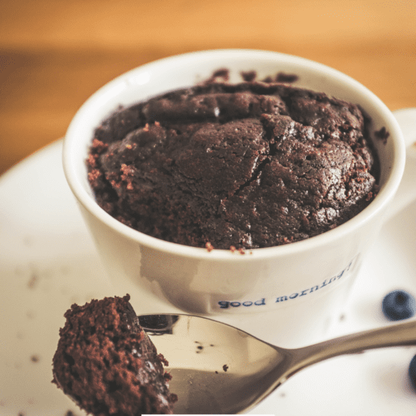 Mug Brownie Without Cocoa Powder