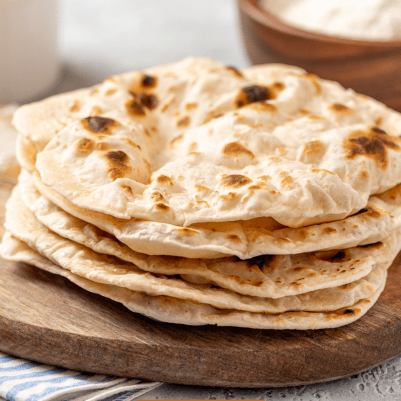 Unleavened Indian Flatbread (Roti) Recipe